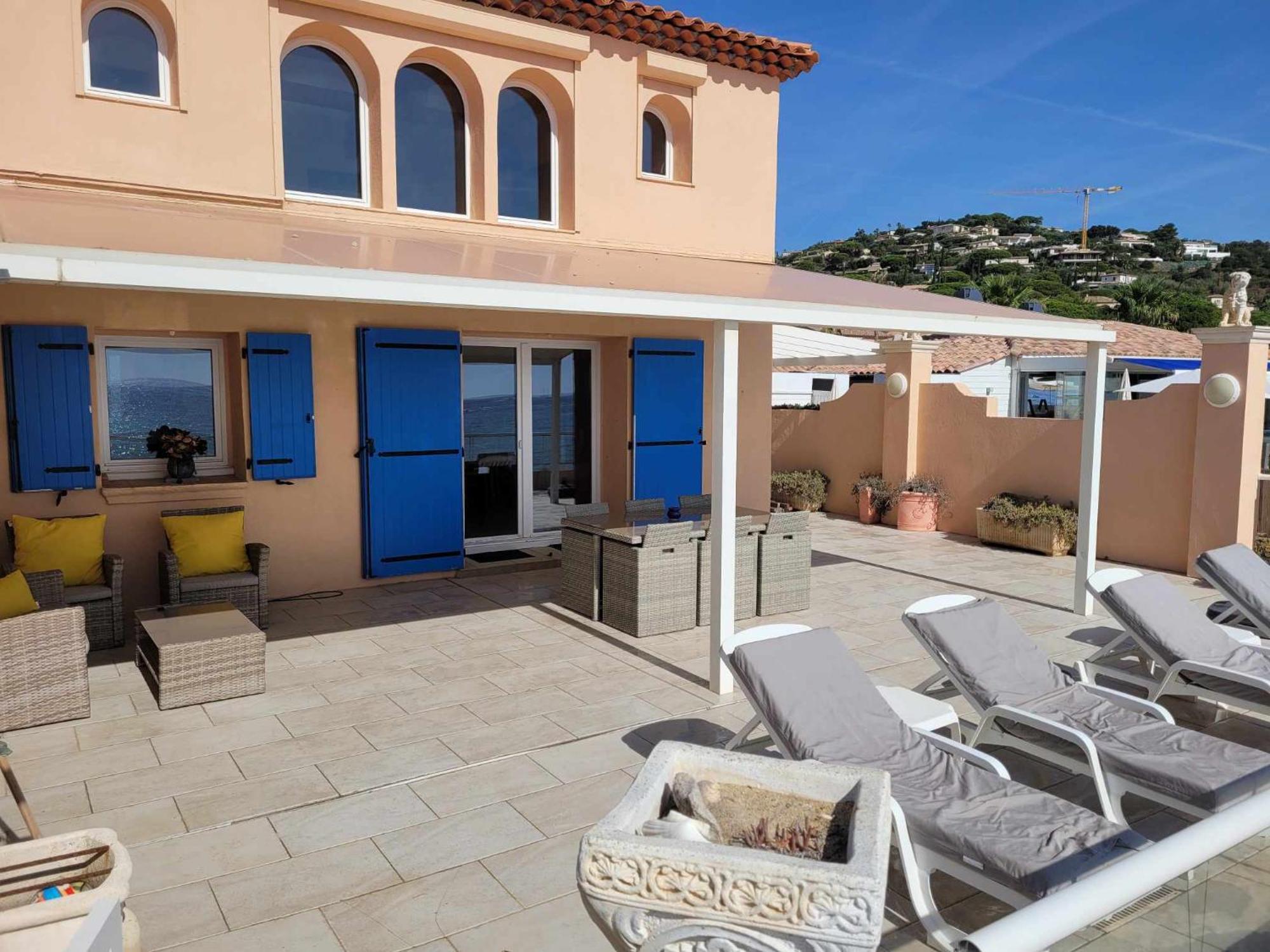 Villa Sur La Plage Sainte Maxime Exteriér fotografie